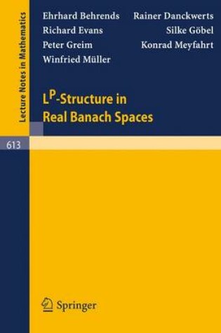 Cover of LP-Structure in Real Banach Spaces