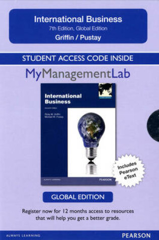 Cover of Access Card for International Business: Global Edition