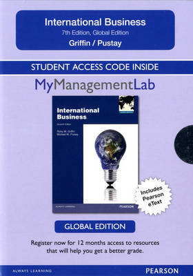 Book cover for Access Card for International Business: Global Edition