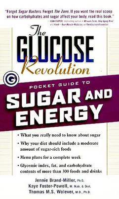 Book cover for The Glucose Revolution Pocket Guide to Sugar and Energy