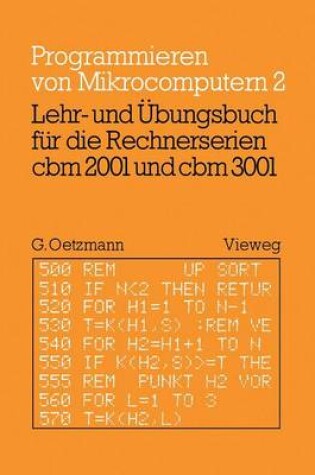 Cover of Lehr- und Übungsbuch für die Rechnerserien cbm 2001 und cbm 3001