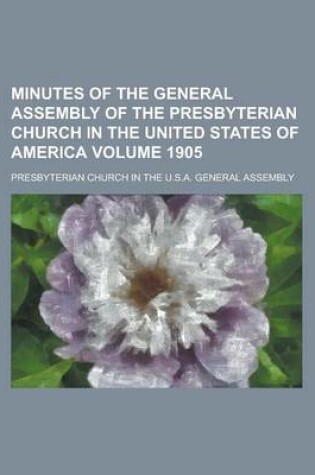 Cover of Minutes of the General Assembly of the Presbyterian Church in the United States of America (1869)