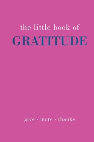 Cover of The Little Book of Gratitude