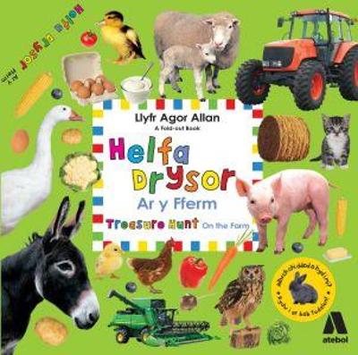 Book cover for Helfa Drysor - Ar y Fferm / Treasure Hunt - On the Farm