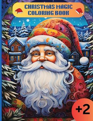 Book cover for Christmas Magic - Coloring Book