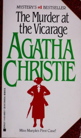 Book cover for The Murder at the Vicarage