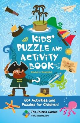 Cover of Kids’ Puzzle and Activity Book: Pirates & Treasure!