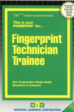 Cover of Fingerprint Technician Trainee