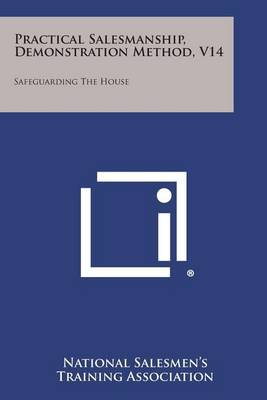 Book cover for Practical Salesmanship, Demonstration Method, V14