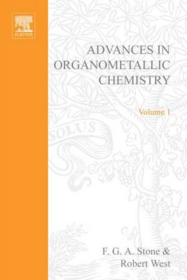 Book cover for Advances Organometallic Chemistry V 1