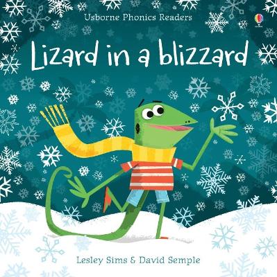 Book cover for Lizard in a Blizzard
