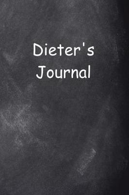 Cover of Dieter's Journal Chalkboard Design