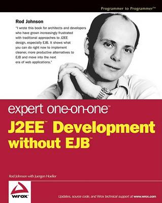 Book cover for Expert One-on-One J2EE Development without EJB