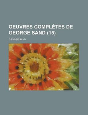 Book cover for Oeuvres Completes de George Sand (15)