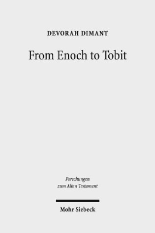 Cover of From Enoch to Tobit