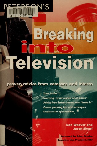 Cover of Breaking into Television