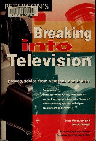 Book cover for Breaking into Television