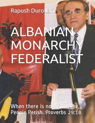 Book cover for Albanian Monarchy Federalist