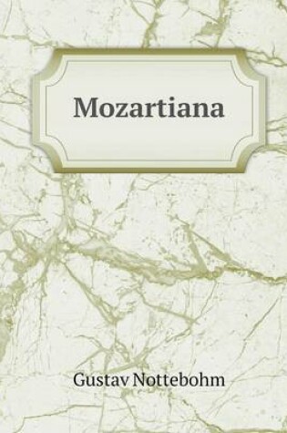 Cover of Mozartiana