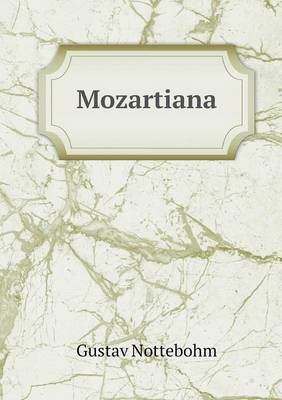 Book cover for Mozartiana