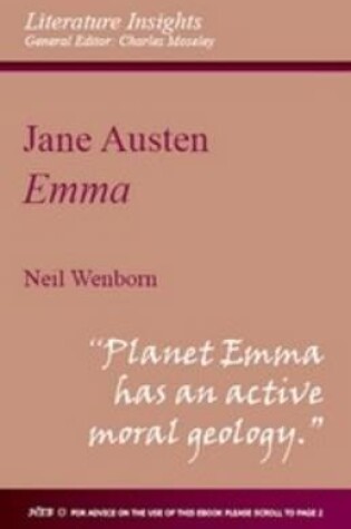 Cover of Jane Austen: Emma