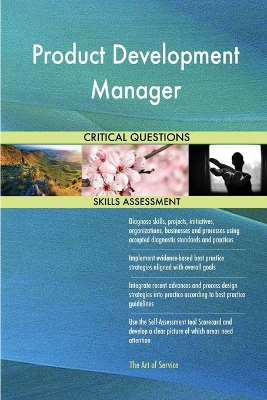 Book cover for Product Development Manager Critical Questions Skills Assessment