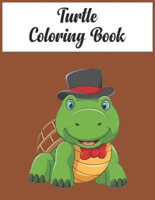 Book cover for Turtle Coloring Book