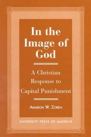 Cover of In the Image of God