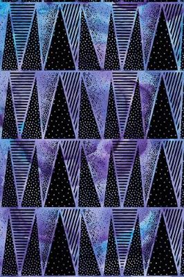 Cover of Journal Notebook Abstract Triangles Pattern 3