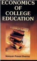 Cover of Economics of College Education