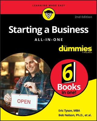 Book cover for Starting a Business All-in-One For Dummies