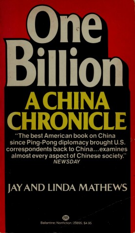 Book cover for One Billion