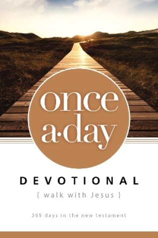 Cover of NIV, Once-A-Day Walk with Jesus Devotional, Paperback