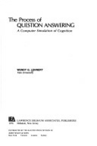 Cover of The Process of Question Answering