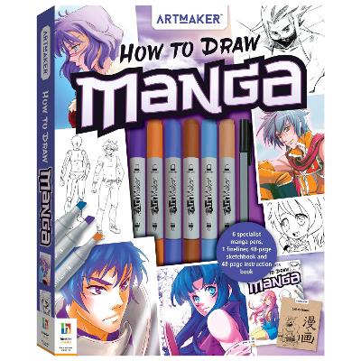 Book cover for Art Maker How to Draw Manga
