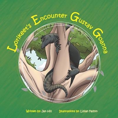 Book cover for Lorikeet's Encounter with Gustav Goanna