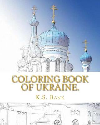 Book cover for Coloring Book of Ukraine.