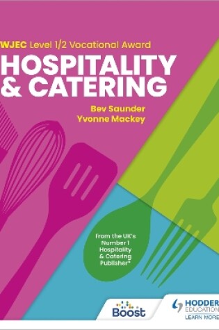 Cover of WJEC Level 1/2 Vocational Award in Hospitality and Catering