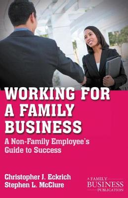 Book cover for Working for a Family Business