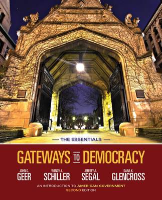 Book cover for Gateways to Democracy: An Introduction to American Government, The Essentials