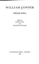 Book cover for Selected Letters