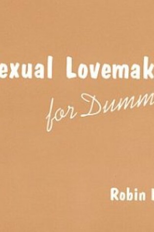 Cover of Sexual Lovemaking for Dummies