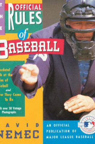 Cover of The Official Rules of Baseball