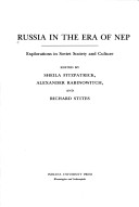 Book cover for Russia in the Era of NEP