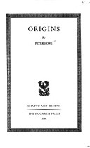 Book cover for Origins