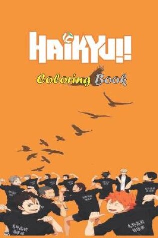 Cover of Haikyuu Coloring Book