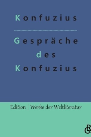 Cover of Gespräche des Konfuzius