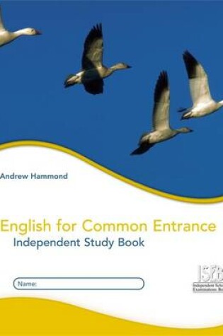 Cover of English for Common Entrance