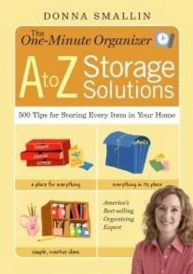 Book cover for One-Minute Organizer A to Z Storage Solutions