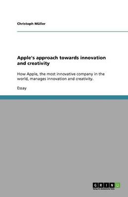 Book cover for Apple's approach towards innovation and creativity